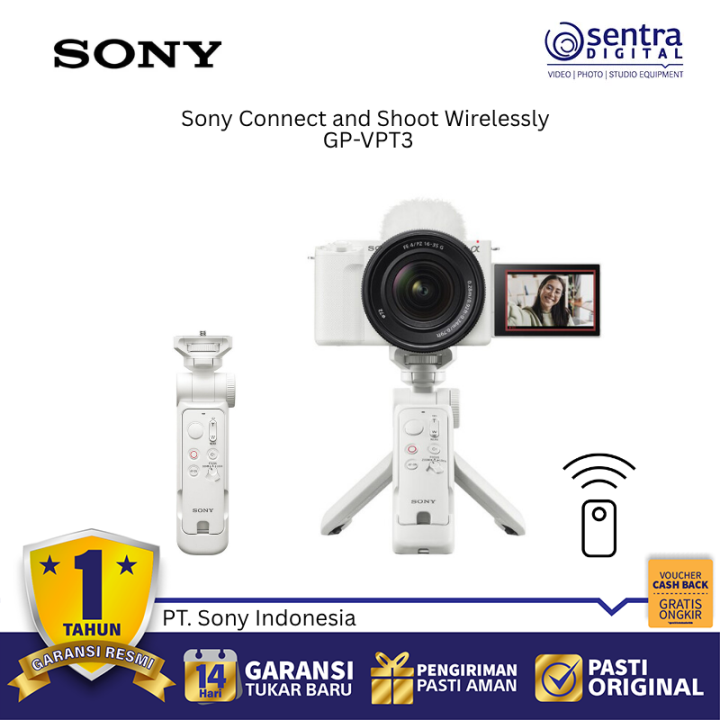 Sony GP-VPT3 Connect and Shoot Wirelessly White