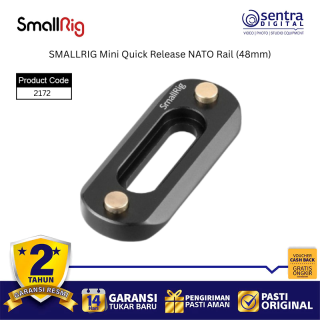SMALLRIG 2172 Universal Mini NATO Rail 48mm Quick Release Mount for Camera Rig Accessories