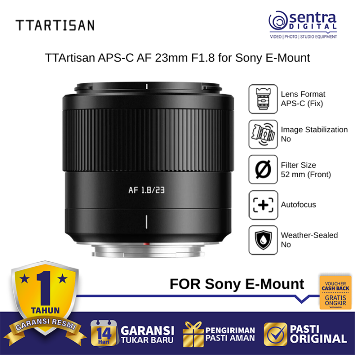 TTArtisan APS-C AF 23mm F1.8 for Sony E-Mount