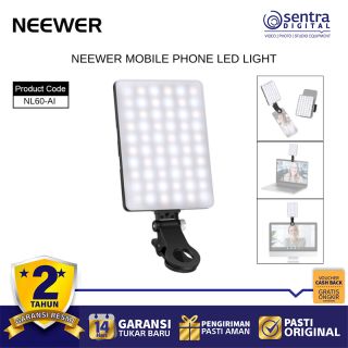 NEEWER NL-60 Al LED Video Lighting for Mobile Phone Portable Bi-Color Vlogging Content Creation