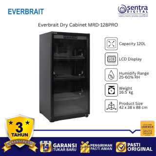 Everbrait Electric Dry Cabinet Digital MRD-128PRO 120L Garansi Resmi