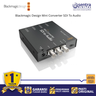 Blackmagic Design Mini Converter SDI to Audio Multi-Channel Audio Converter from SDI Video De-embedding
