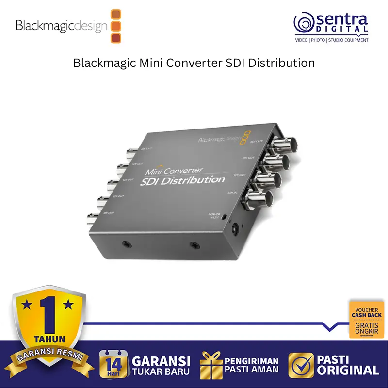 Blackmagic Mini Converter SDI Distribution 4K SDI Video Signal Splitter HD Ultra HD Distribution