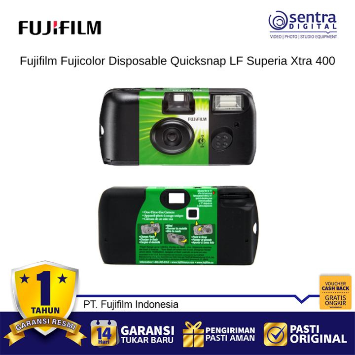 Fujifilm Fujicolor Disposable Quicksnap LF Superia Xtra 400