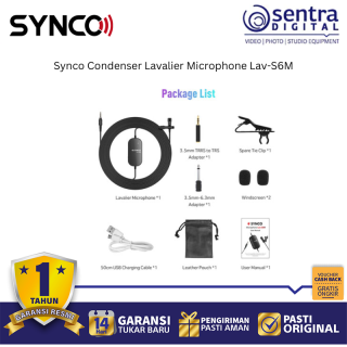 Synco Dual-Head Lav-S6D