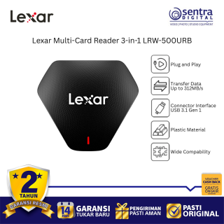 Lexar LRW-500URB Multi-Card Reader 3-in-1