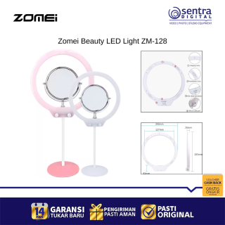 ZOMEI ZM-128 Beauty LED Light Ring Lamp Pink