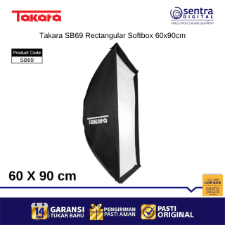 Takara SB69 Softbox 60x90cm Rectangular Light Box for Studio Flash Strobe Continuous Light