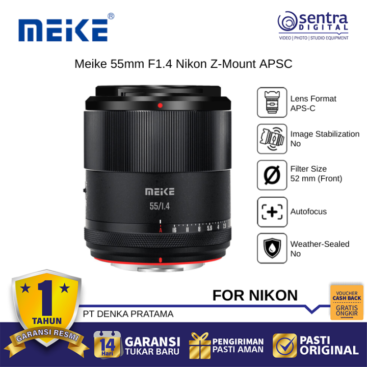 Meike APS-C 55mm F1.4 For Nikon Z-Mount