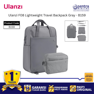 Ulanzi F08 Lightweight Travel Backpack Gray - B159