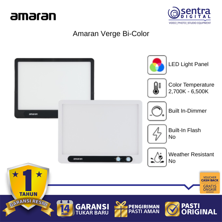 Amaran Verge 150c 300c Full Color LED Light Bowens Mount Sidus Link Control CRI 95-