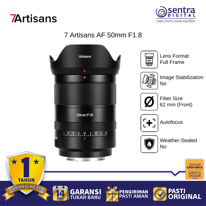 7 Artisan Auto Focus 50mm F1.8 for Nikon Z-Mount