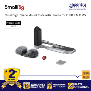 SmallRig L-Shape Mount Plate with Handle for FUJIFILM X-M5 (Sliver) - 4875