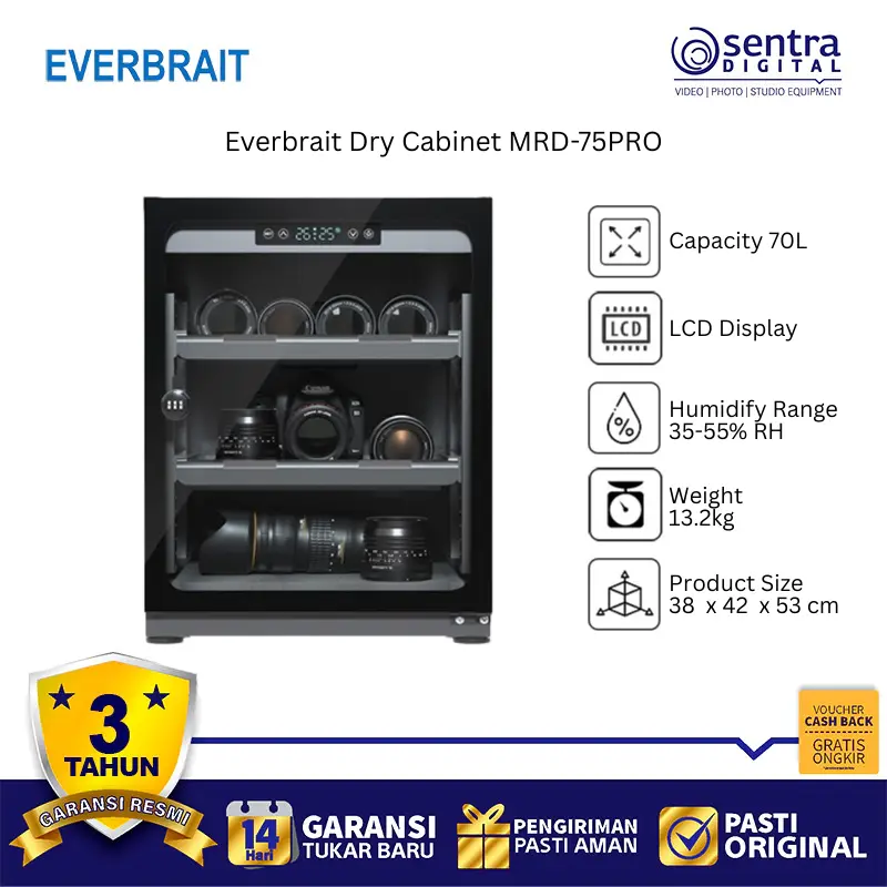 Everbrait Dry Cabinet MRD-75PRO