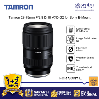 Tamron 28-75mm F/2.8 Di III VXD G2 for Sony E-Mount