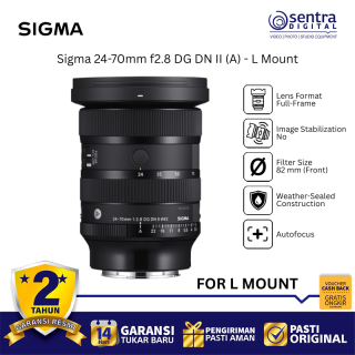 Sigma 24-70mm f2.8 DG DN II (A) - L Mount