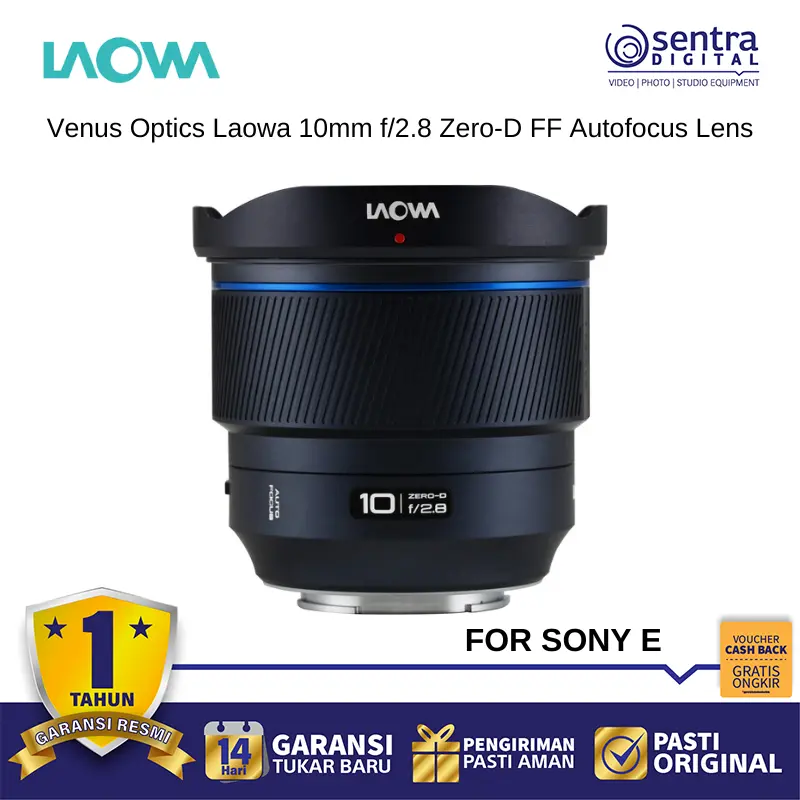 Laowa 10mm F2.8 Zero-D FF (Auto Focus) - Sony FE