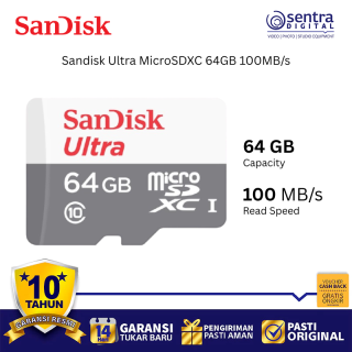 Sandisk Ultra MicroSDXC 64GB 100MB/s
