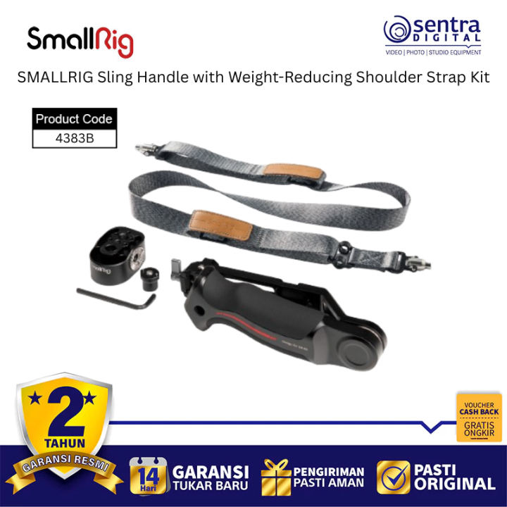 SMALLRIG 4383B Weight-Reducing Shoulder Strap Sling Handle DJI RS 4 Pro RS 3 Pro Stabilizer Accessories