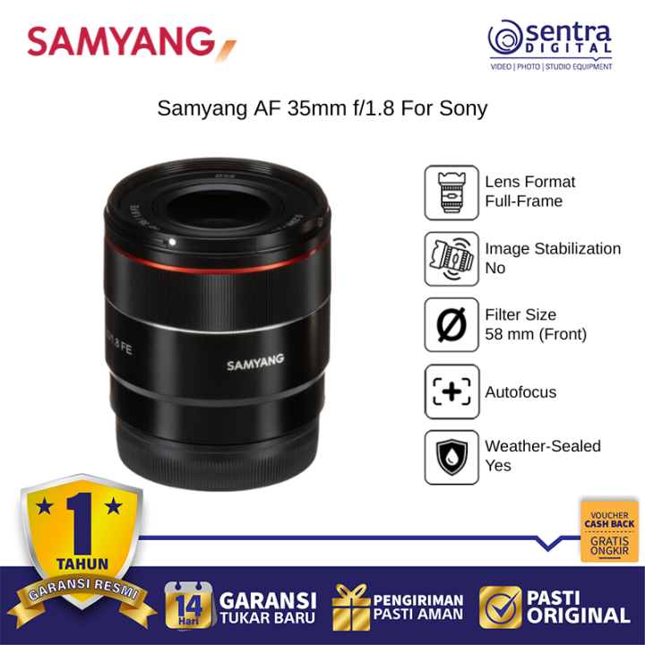 Samyang AF 35mm f/1.8 For Sony
