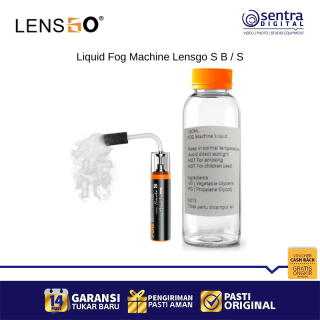 LENSGO Liquid Fog Non Residue Smoke Fluid for Mini Wireless Fog Machine Photography Vlogging