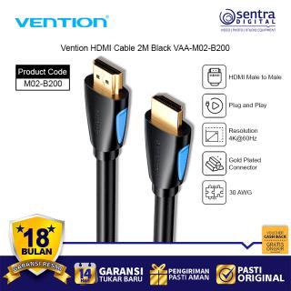 Vention HDMI Cable 2M Black VAA-M02-B200