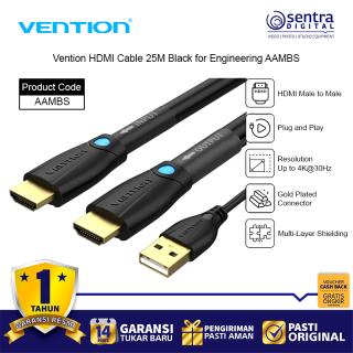 Vention HDMI Cable 25M Black for Engineering AAMBS