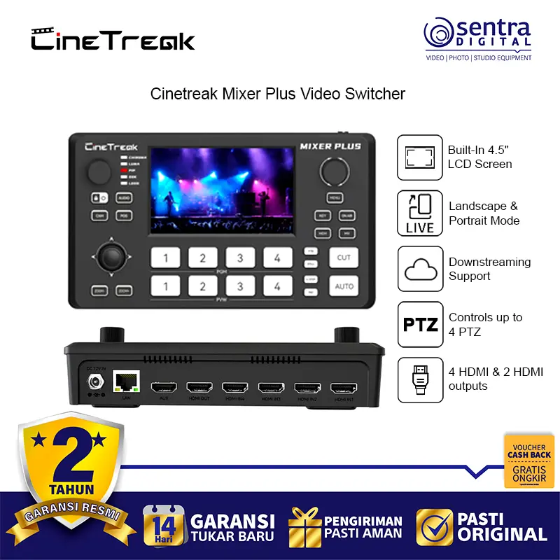 Cinetreak Mixer Plus Video Switcher
