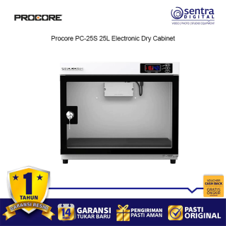 Procore PC-25S 25L Electronic Dry Cabinet - White