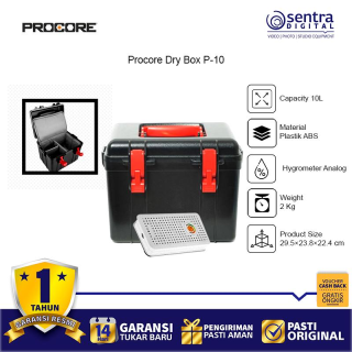 Procore Dry Box P-10  Compact 10L Storage  ABS Body, Fungus Protection