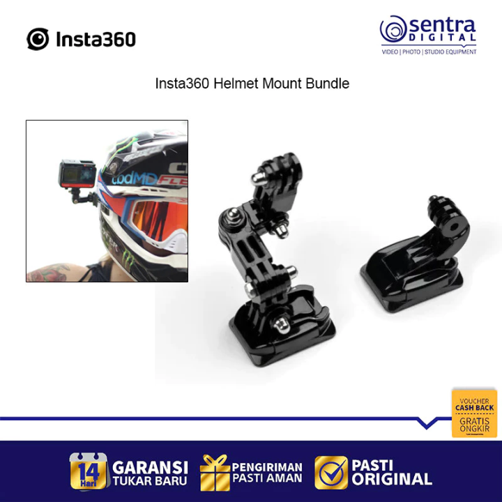 Insta360 GO 3/GO 3S IN HELMET POV MOUNT