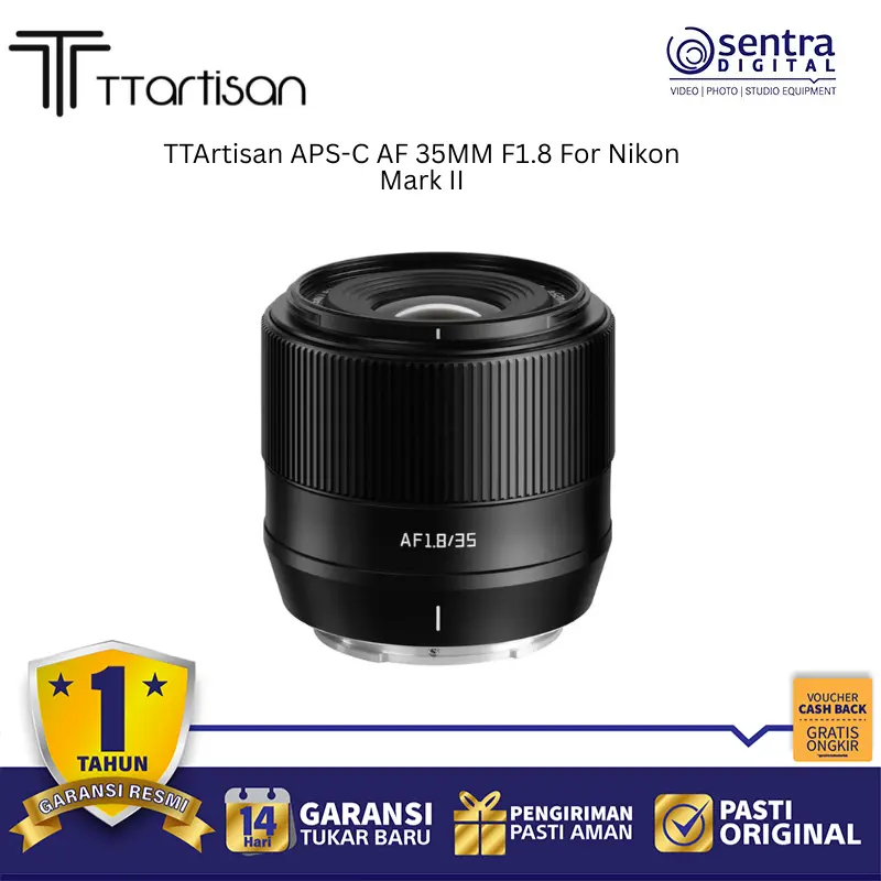 TTArtisan APS-C AF 35MM F1.8 For Nikon Mark II