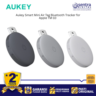 Aukey Smart Mini Air Tag Bluetooth Tracker for Apple TM-10