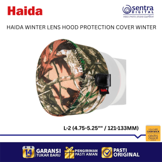 Haida Winter Lens Hood Protection Cover Winter L-2 (4.75-5.25'''' / 121-133mm) - HD4801