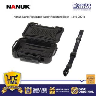 Nanuk Nano Plasticase Water Resistant Black - (320-0001) Medium
