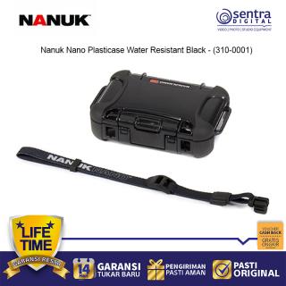 Nanuk Nano Plasticase Water Resistant Black - (310-0001) Small
