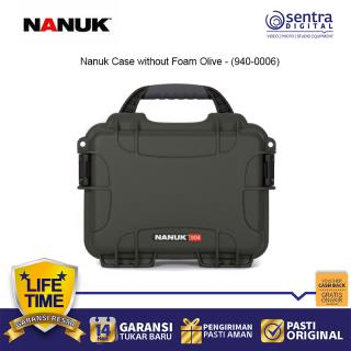 Nanuk Case without Foam Olive - (940-0006)