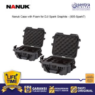 Nanuk Case with Foam for DJI Spark Graphite - (905-Spark7)
