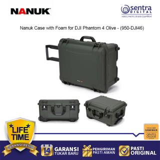 Nanuk Case with Foam for DJI Phantom 4 Olive - (950-DJI46)