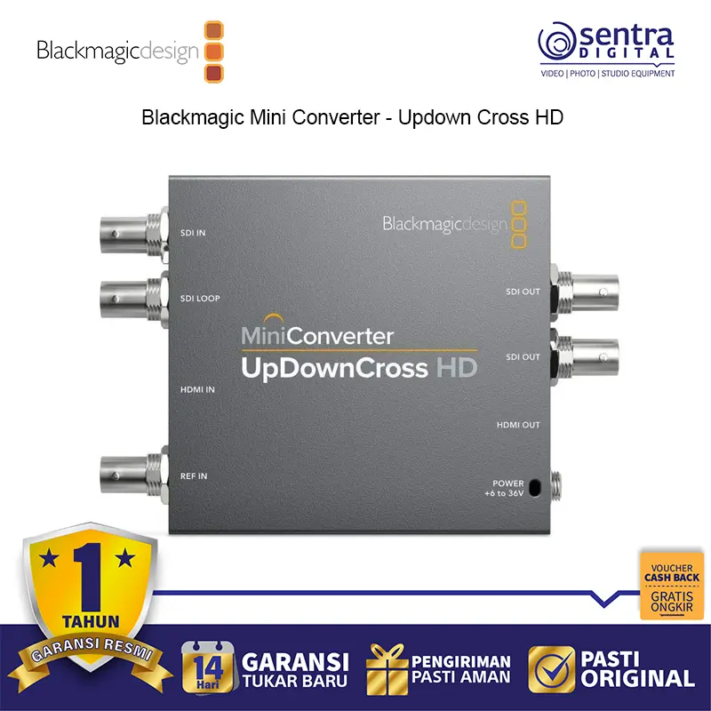 Blackmagic Mini Converter - Updown Cross HD