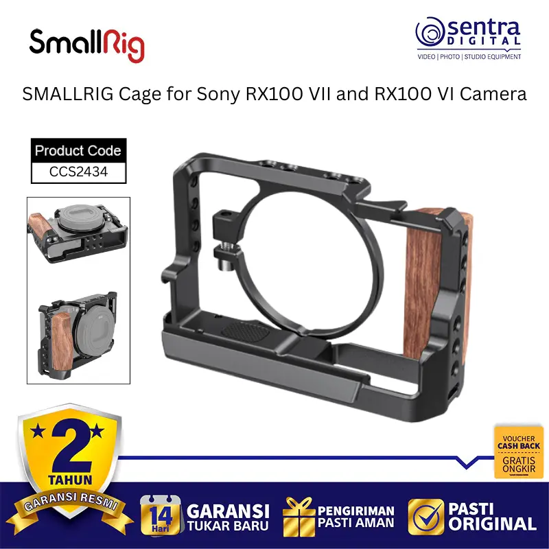 SmallRig Cage for Sony RX100VI/VII 2434