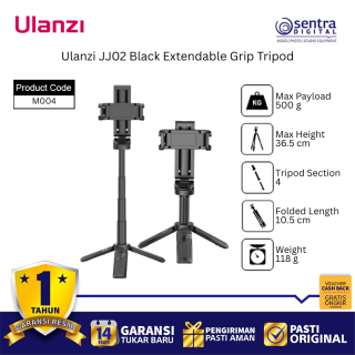 Ulanzi JJ02 Black Extendable Grip Tripod - M004