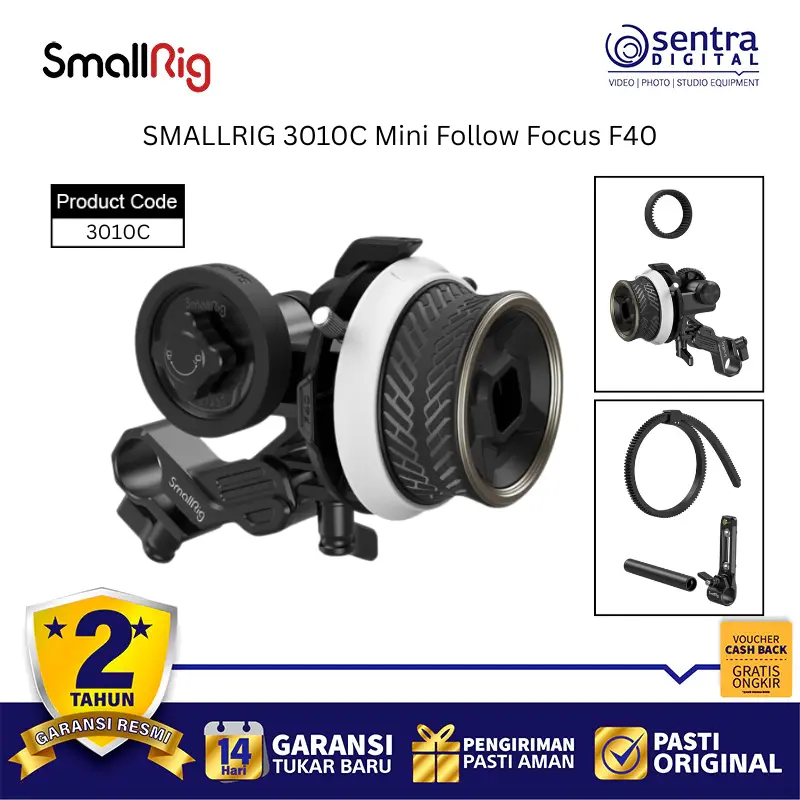 SmallRig Mini Follow Focus F40 - 3010C