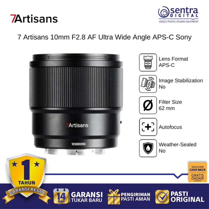 7 Artisans 10mm F2.8 AF Ultra Wide Angle APS-C Sony