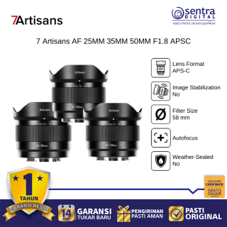 7 Artisans AF 35MM F1.8 APSC For Sony - Black