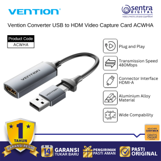 Vention Converter USB to HDM Video Capture Card - ACWHA