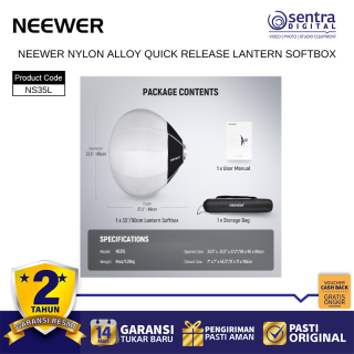 Neewer 85cm Nylon Alloy Quick Release Lantern Softbox