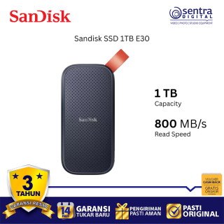 SANDISK 1TB E30 SSD Portable External Fast 520MB/s USB-C Original Authentic Drive