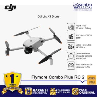 DJI Lito X1 Foldable Compact Cinematic Drone - Flymore Combo Plus RC 2