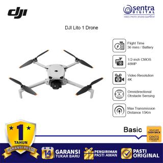 DJI Lito 1 Foldable Compact Cinematic Drone Camera 4K Video with Remote - Basic